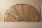 HomeStockRainbow Natural Rattan Wall Mounted Headboard Hoya