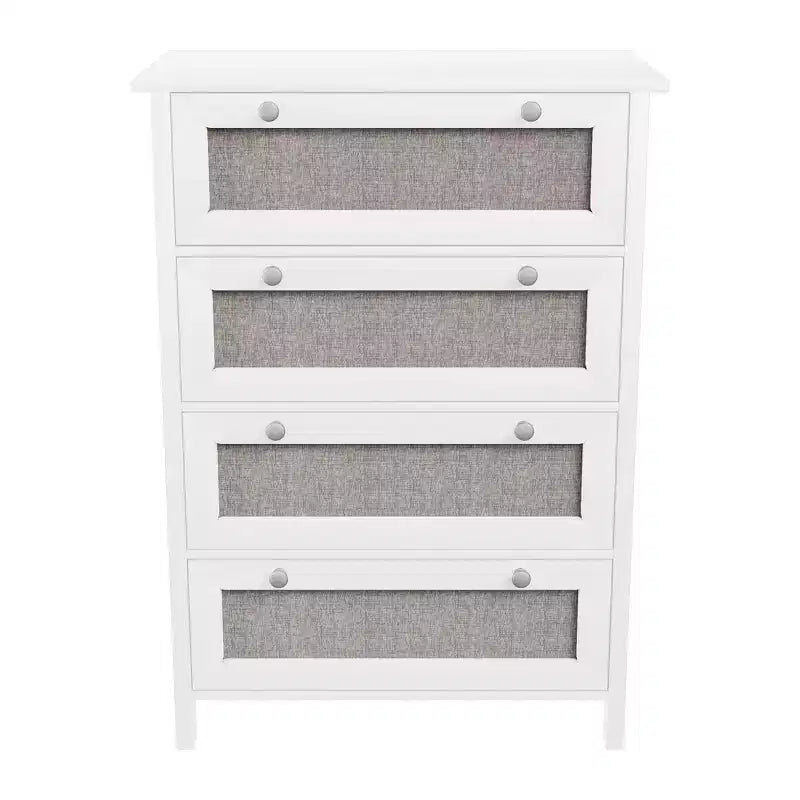 HYLEORY Dresser for Bedroom, 27.55''W Dresser with 4 Drawers, Modern Chest of Drawers, Large Capacity Dresser, Storage Cabinet for Bedroom, Hallway