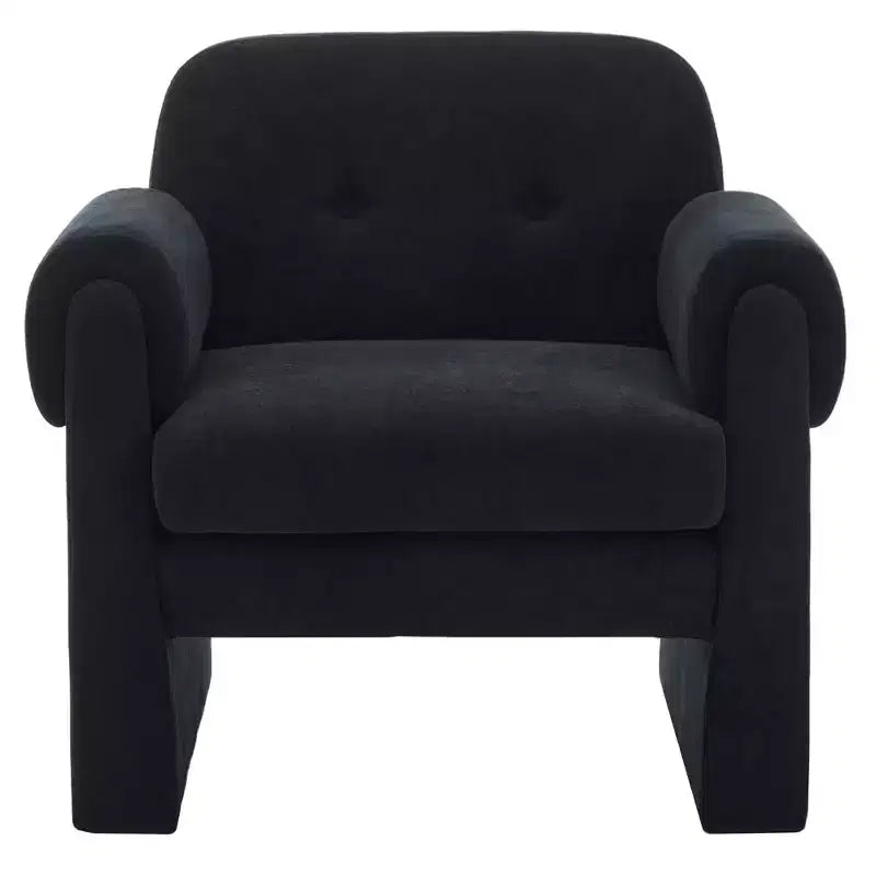 Hyleory 33.07'' Downy Fluffy Cloud Upholstered Accent Chair,Armchair for Bedroom Reception Area Reading Room Living Room(set of 2)