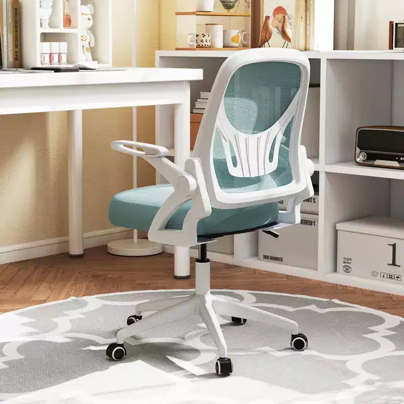 Ergonomic Mesh Office Chair with Lumbar Support & Flip-Up Arms – Multiple Colors