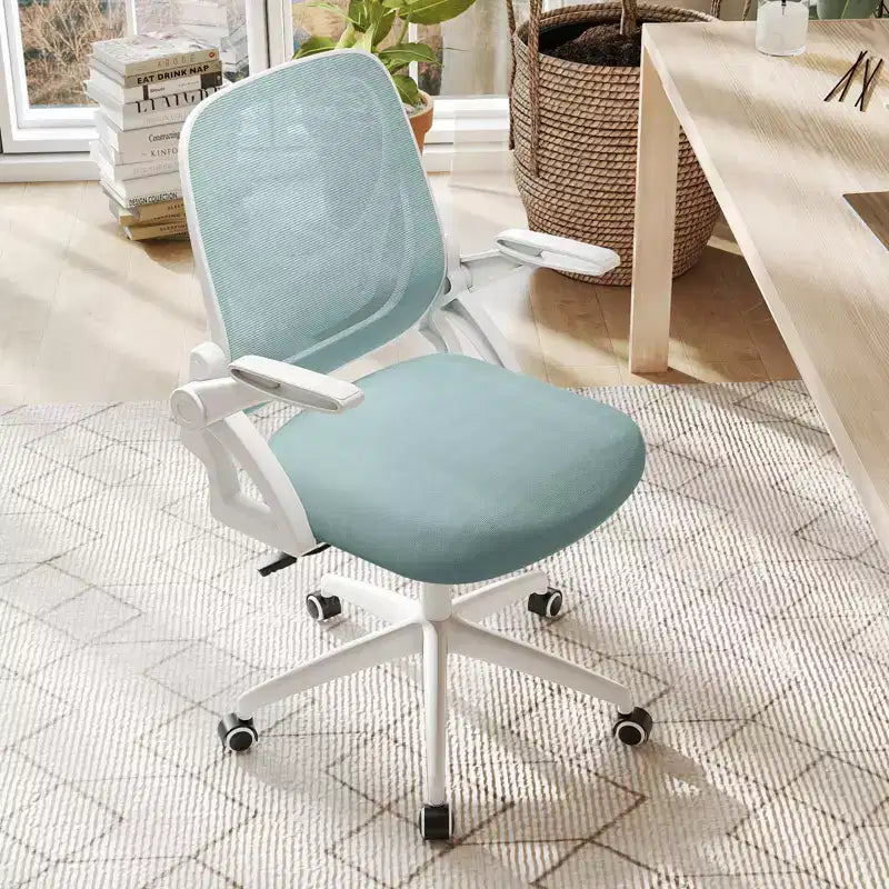 Ergonomic Mesh Office Chair with Lumbar Support & Flip-Up Arms – Multiple Colors