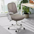 Sedia da ufficio ergonomica in rete con supporto lombare e braccioli ribaltabili – Diversi colori