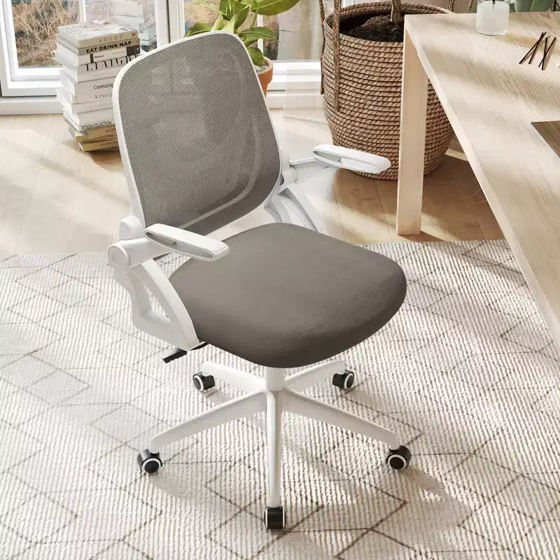 Ergonomic Mesh Office Chair with Lumbar Support & Flip-Up Arms – Multiple Colors