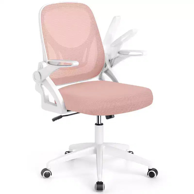 Ergonomic Mesh Office Chair with Lumbar Support & Flip-Up Arms – Multiple Colors
