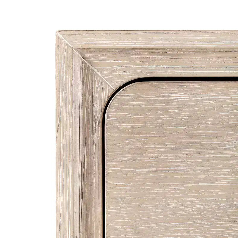 Boho 5-Drawer Solid Wood Chest – Oak Finish with Cedar-Lined Drawers
