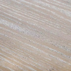 Cassettiera boho a 5 cassetti in legno massiccio – Finitura rovere con cassetti rivestiti in cedro