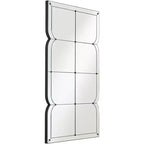 Specchio da parete ricurvo multi-pannello 26,5" x 44"