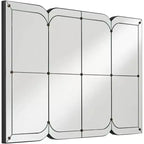 Specchio da parete ricurvo multi-pannello 26,5" x 44"