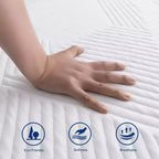 Materasso in Memory Foam con Gel da 25 cm
