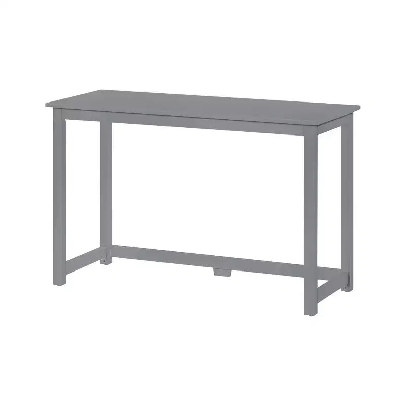 Plank+Beam Solid Wood Writing Desk, Simple Desk for Bedroom, Home Office Study Desk, 47.25