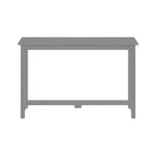 Scrivania in legno massello – 120 cm, design semplice per camera da letto e ufficio
