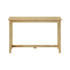 Scrivania in legno massello – 120 cm, design semplice per camera da letto e ufficio