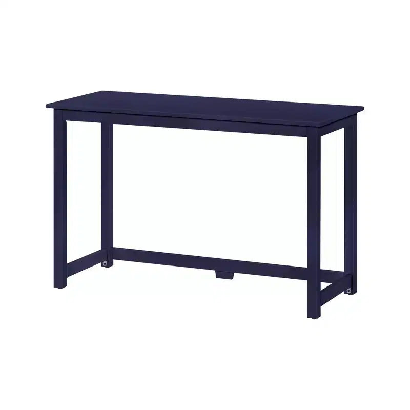 Plank+Beam Solid Wood Writing Desk, Simple Desk for Bedroom, Home Office Study Desk, 47.25