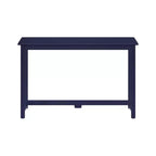 Scrivania in legno massello – 120 cm, design semplice per camera da letto e ufficio