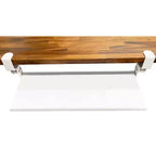 Ampio Vassoio Tastiera Estraibile e Regolabile con Morsetto – Adatto a Scrivanie fino a 3,8 cm di Spessore