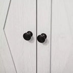 Credenza in stile rustico con ante, cassetto e ripiano regolabile