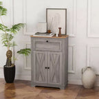 Credenza in stile rustico con ante, cassetto e ripiano regolabile