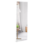 Specchio da parete senza cornice 43 x 15 pollici – Da appendere in verticale o in orizzontale