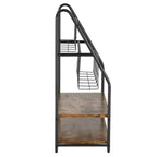 Libreria a telaio metallico autoportante piccola per piccoli spazi
