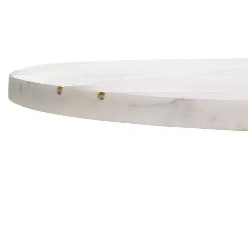 Copper Marble Side Table – Sleek Modern Accent Table
