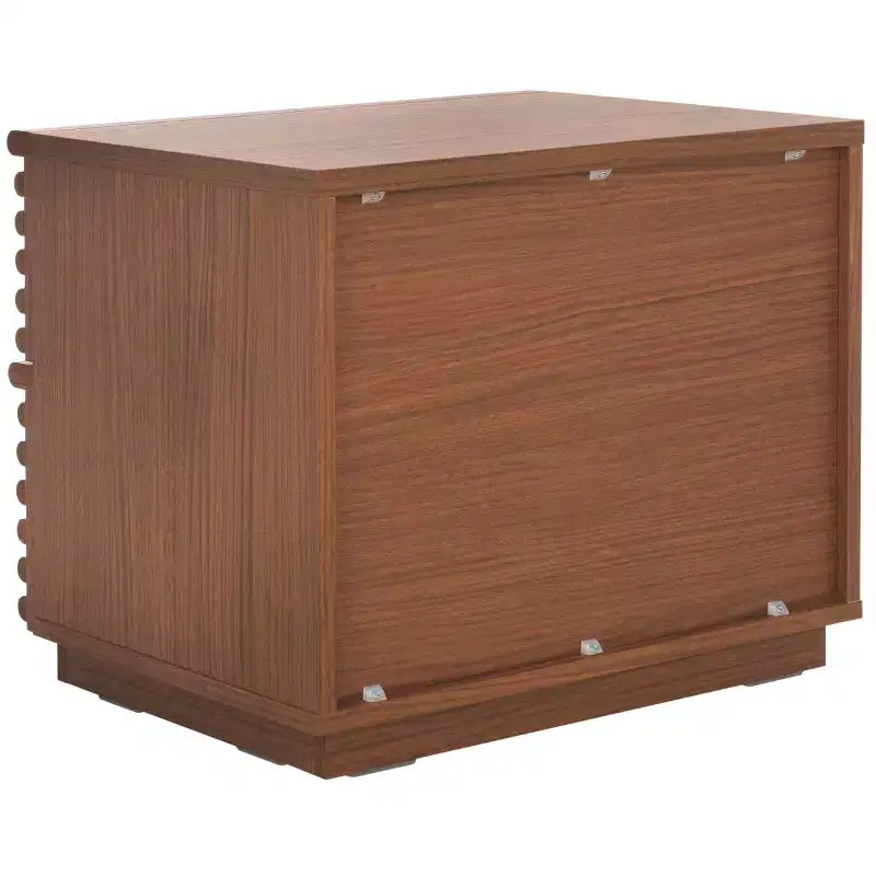2-Drawer Elegant Nightstand – Clean-Lined Modern Bedroom Design