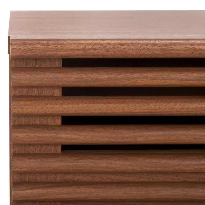 2-Drawer Elegant Nightstand – Clean-Lined Modern Bedroom Design
