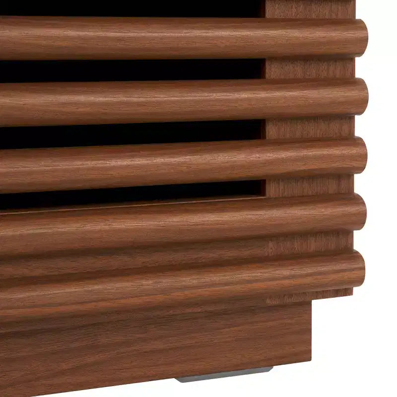 2-Drawer Elegant Nightstand – Clean-Lined Modern Bedroom Design