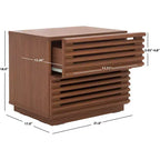 Comodino a 2 Cassetti Elegante – Design Moderno e Pulito per la Camera da Letto
