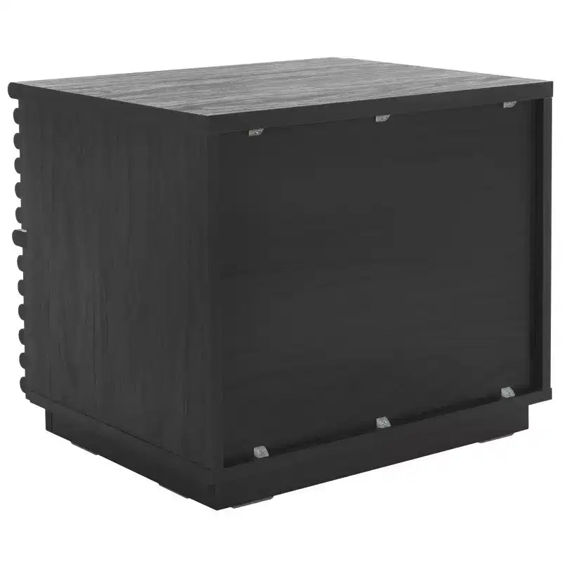 2-Drawer Elegant Nightstand – Clean-Lined Modern Bedroom Design