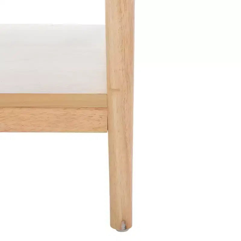 1-Drawer Whitewash Nightstand – Classic Timeless Bedroom Style