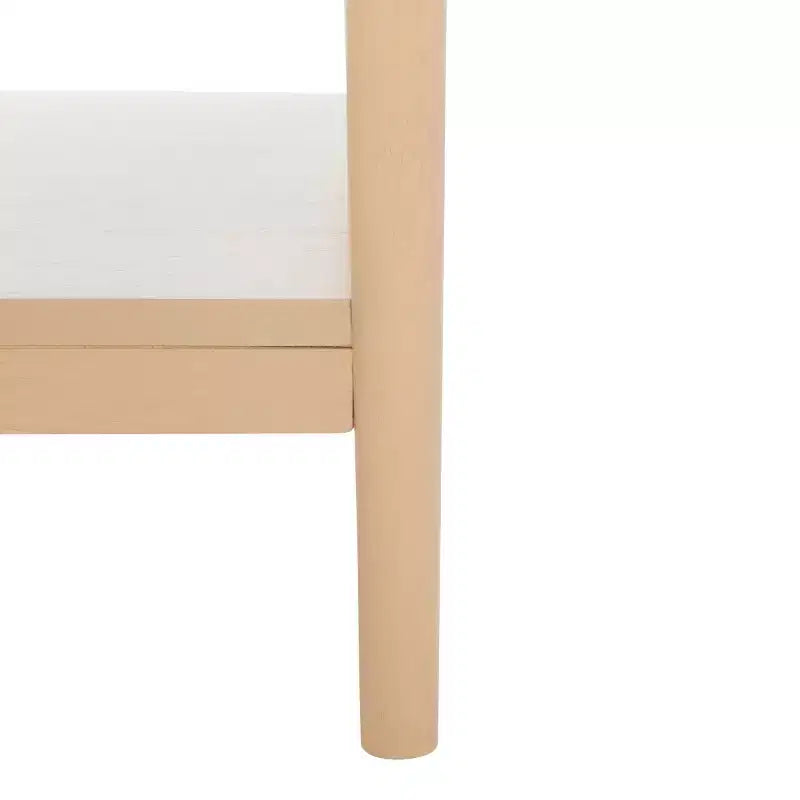 1-Drawer Whitewash Nightstand – Classic Timeless Bedroom Style