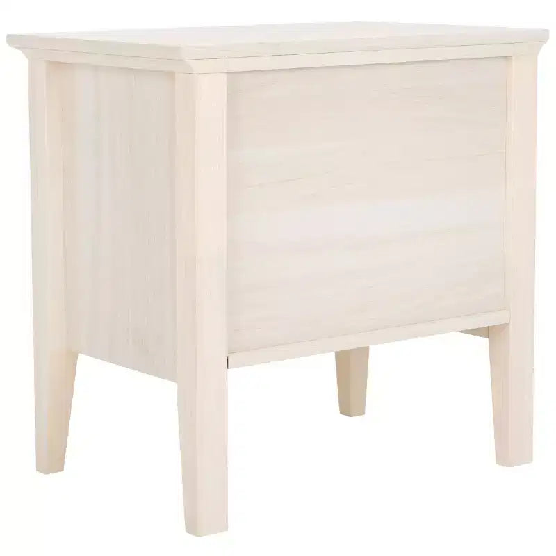 1-Drawer 1-Shelf Nightstand – Warm Wood Grain Finish, Timeless Elegance
