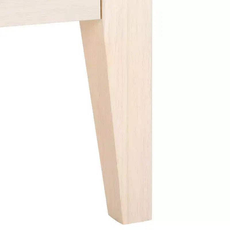 1-Drawer 1-Shelf Nightstand – Warm Wood Grain Finish, Timeless Elegance