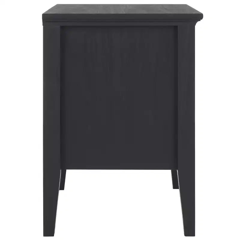 1-Drawer 1-Shelf Nightstand – Warm Wood Grain Finish, Timeless Elegance
