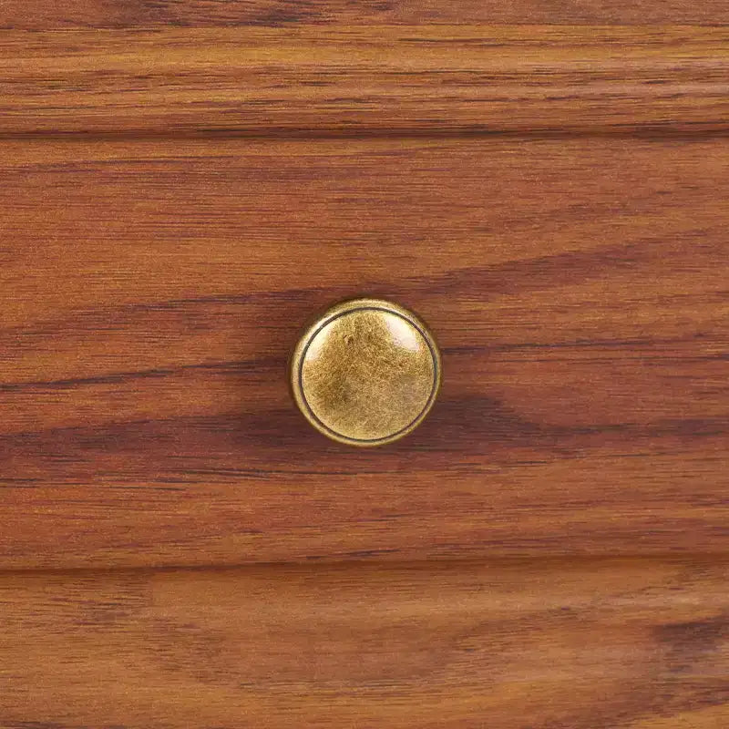 1-Drawer 1-Shelf Nightstand – Warm Wood Grain Finish, Timeless Elegance