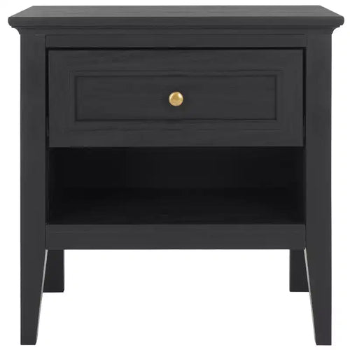 Sondra 1 Drawer 1 Shelf Nightstand - NST9609 - Safavieh