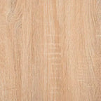 Tavolo da pranzo bistrot Mid-Century Modern – Piano in legno naturale e base inclinata nera