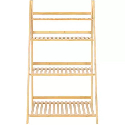 Faisal 4 Tier Ladder Shelf - STG1917 - Natural - Safavieh