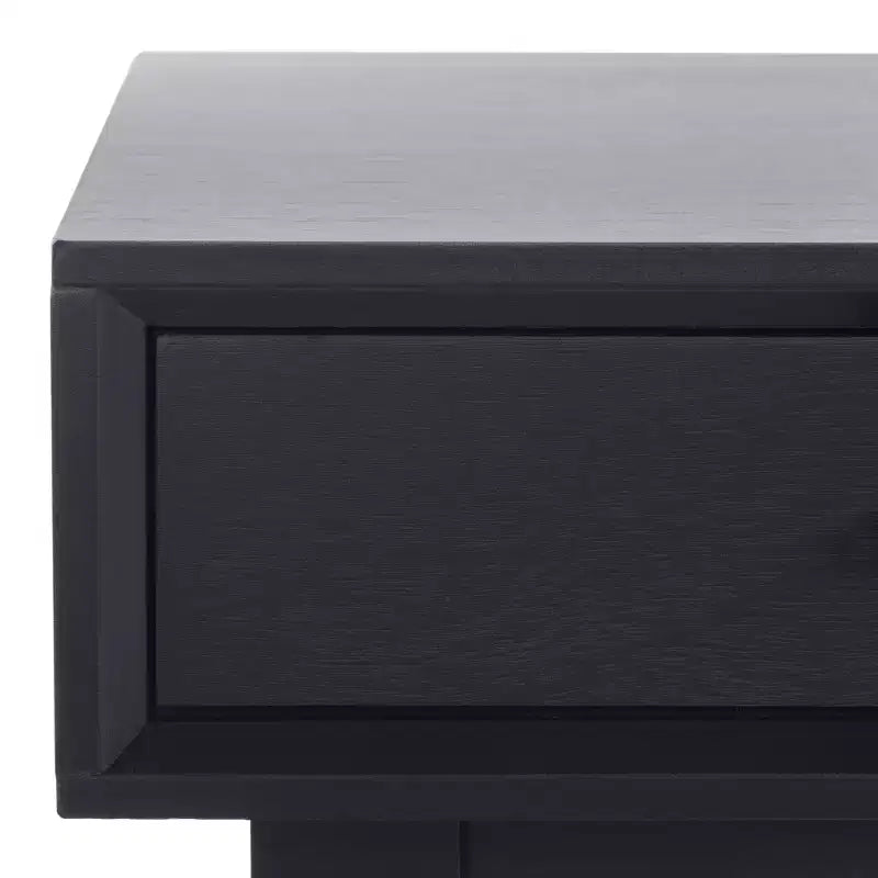 3-Drawer Wood Writing Desk – Brown Finish with Zinc Alloy Handles